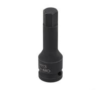 Lagomloot Adaptateur de douille à choc 12,5 mm Extension de tête hexagonale pour perceuse électrique - Kit de garage en acier traité thermiquement résistant H4-H19(H13)