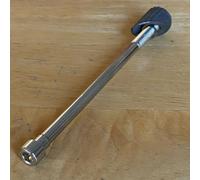 Lagomloot Adaptateur de potence de vélo - 25,4 mm - En acier chromé - Pour vélo de route - Pour vélo Cruiser - Argenté