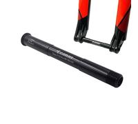 Lagomloot Axe de fourche avant de vélo, 100 mm x 15 mm, pièce de rechange en alliage compatible avec Rockshox Reba Pike Revelation SID, noir