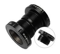 Lagomloot Bike BSA30 Pédalier fileté, coque 68/73 mm vers BB30/PF30/386 pour SRAM pour FSA pour pédalier Rotor Raceface, alliage d'aluminium noir