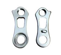 Lagomloot Bike Gear Extension de crochet de dérailleur en alliage d'aluminium pour SRAM pour SunRace 40T 42T 46T Argenté 53 x 36 mm pour VTT et vélo de route