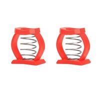 Lagomloot Boucle à ressort pliable pour poignée rotative de voiture, boucle en C pour mouvement parallèle, pièce de rechange en plastique 1,1 g