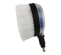 Lagomloot Brosse de lavage de voiture haute pression, outil de nettoyage à connexion rapide 6,35 mm pour véhicule, terrasse et allée, construction en plastique robuste en acier inoxydable PP