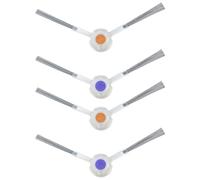 Lagomloot Brosse latérale de rechange pour Narwal pour Freo X Ultra et Freo X Plus, nettoyage efficace des coins avec nylon plastique robuste, lot de 4 ou 10, blanc