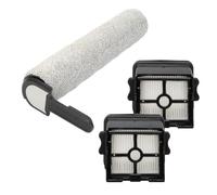 Lagomloot Brosse principale pour aspirateur, plastique, fibre et papier filtre gris noir avec design de rechange pour PerySmith Ai9 Lite Ai9 Pro sans fil