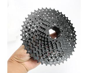 Lagomloot Cassette de vélo 11 vitesses, roue libre en acier 11-42T pour VTT, compatible avec M7000/M8000/XTR et pour SRAM X1/X01/GX/XX1