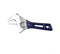 Lagomloot Clé à molette compacte avec ouverture extra large de 36 à 46 mm pour clé à levier de vitesse en acier CR-V pour la maison, le bricolage et l'entretien de la voiture 150 200 mm (double usage)