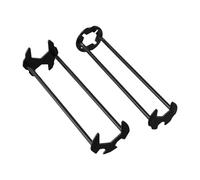 Lagomloot vier multifonction, outil de plomberie hexagonal à 4 griffes pour robinet de salle de bain, cuisine, écrou et douille de tuyau, installateur de réparation de tuyaux métalliques (203