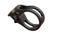 Lagomloot Collier de serrage pour levier de vitesse de vélo de montagne, en alliage d'aluminium CNC pour bague pour SRAM pour x7 X9 X0 pour XX XO1 XX1, noir mat 11,9 mm