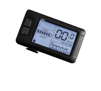 Lagomloot Compteur de vitesse avec écran LCD pour scooter électrique, 24 V, 36 V, 48 V, instrument de vélo avec protocole n°2, kit de modification noir pour vélo électrique