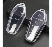 Lagomloot Coque de clé pour Toyota BYD Atto 3 Han EV Song PLUS DM-i, transparente pour coque de protection en TPU anti-rayures fine, accessoire de remplacement direct