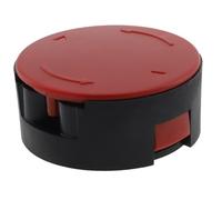 Lagomloot Couvercle de bobine de rechange et tête de coupe pour Bosch pour débroussailleuse afs 23-37 Couvercle rouge + tête de coupe noire (F016F04841/F016F04839)