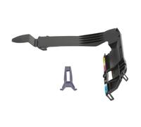 Lagomloot Couvercle de tube d'encre avec serrure, compatible avec HP pour traceurs DesignJet série 500/510/800, support d'encre en plastique, pièce de rechange