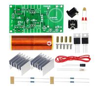 Lagomloot DIY for MINI for Tesla Coil Kit, projet musical de soudure plasma pour apprentissage électronique, kit d'assemblage en métal et bois avec instructions (français non garanti)