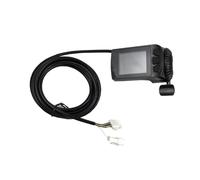 Lagomloot Écran LCD pour vélo électrique, KT-LCD9R avec accélérateur de pouce pour vélo électrique 24 V/36 V/48 V, compteur de vitesse avec régulateur de vitesse et rétroéclairage