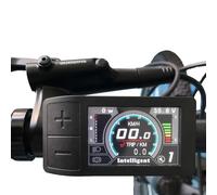 Lagomloot Écran LED BAFANG 500C, écran IPS de 5,6 cm pour moteur d'entraînement BBS01 BBS02, luminosité réglable avec indicateur de vitesse et de batterie