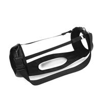 Lagomloot Étui de transport rigide pour JBL pour Boombox 3, sac de voyage de protection en polyuréthane avec bandoulière réglable, boîte de rangement robuste, 48 x 20 cm, noir