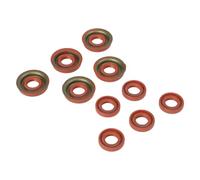 Lagomloot Gubeter Kit de joint d'huile compatible avec China 2500 G2500 25CC pour tronçonneuse à essence Timberpro, kit de réparation en plastique rouge pour la prévention des fuites