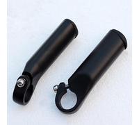 Lagomloot Guidon auxiliaire de vélo en alliage d'aluminium, poignées confortables pour douille de 22,2 mm, accessoires de vélo légers, noir