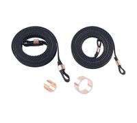 Lagomloot Kit de courroie de distribution pour Anycubic pour Kobra 3 Max Combo, courroie d'entraînement en caoutchouc haute vitesse avec bagues en cuivre pour une impression 3D précise, pièce de
