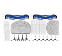 Lagomloot Kit de remplacement pour ECOVACS pour Deebot N20/N20 Plus, brosse principale, brosses latérales, filtre, serpillères, accessoires pour aspirateur facile à installer