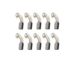 Lagomloot Lot de 10 balais de carbone pour marteau perforateur rotatif Guild PDH26G, pièces de rechange pour moteur 1000 W, 6,5 x 7,5 x 12 mm