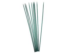 Lagomloot Lot de 10 tuteurs de support pour plantes vertes, 40 cm, pour fleurs, tomates, jardin, arrangement fleuriste lisse et non éclatant