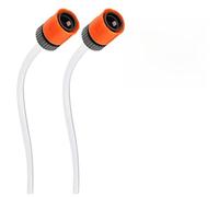 Lagomloot Lot de 2 adaptateurs de rondelle à connexion rapide pour nettoyeurs haute pression WORX, connecteur ABS orange étanche