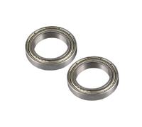 Lagomloot Lot de 2 roulements de vélo 6803 ZZ, 17 x 26 x 5 mm, section fine, roulement scellé en acier pour VTT et vélo de route, pièces de rechange pour pédalier 61803 ZZ Hub