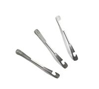 Lagomloot Lot de 3 démonte-pneus en acier avec crochet, outils de réparation de VTT traités thermiquement pour un retrait facile des pneus, levier coudé pour l'entretien du vélo