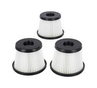 Lagomloot Lot de 3 filtres HEPA de rechange pour aspirateur sans fil SilverCrest SHAZB 29.6 B2, filtration 0,3, contrôle des poils d'animaux et de la poussière