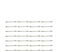 Lagomloot Lot de 40 connecteurs de cage à tomates, piquets en plastique à 6 boutons-pression pour poteaux de 11 mm, tiges de soutien réglables vertes pour légumes, fleurs, fruits