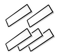 Lagomloot Lot de 5 filtres de rechange pour Mova Plus et Mova S10, maille haute efficacité piège la poussière et les squames d'animaux domestiques, blanc