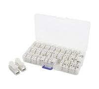 Lagomloot Lot de 55 borniers électriques CH-2 à connecteur rapide