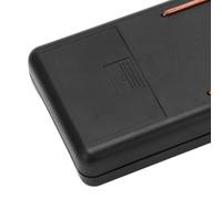 Lagomloot MODEL-100 pour testeur de résistivité de surface pour test ESD pour ASTM D257 conforme à la norme IEC 61340-5-1, analyseur antistatique avec auto-étalonnage, boîtier ABS, 130 × 70 mm