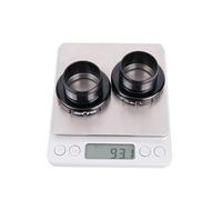 Lagomloot Pédalier BSA30 en aluminium CNC 7075 pour pédaliers d'essieu de 30 mm, compatibles avec SRAM/FSA/ROTOR, convient pour coque BSA 68-73 mm (lot de 2)