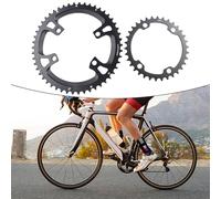Lagomloot Plateau de vélo de route 52T-36T Double 110BCD 7075 Alliage d'aluminium pour 105 R7000 pour ULTEGRA R8000 Dura-Ace R9100