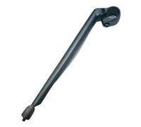 Lagomloot Potence de vélo en alliage, 22,2 mm pour vélos de route à pignon fixe, longueur 295 mm, finition chromée