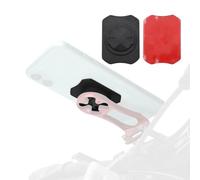 Lagomloot Support adaptateur de téléphone pour vélo Garmin pour ordinateur Edge, module en plastique noir avec ruban adhésif solide