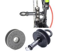 Lagomloot Support de chaîne de vélo, support de roue libre virtuel pour VTT et vélo de route, RL210/RL211 Support en alliage d'aluminium et plastique d'ingénierie