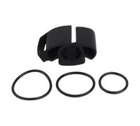 Lagomloot Support de montre en silicone, support de guidon extensible pour Garmin pour Polar Tomtom, installation sans outil pour barres de 22,2 à 35 mm