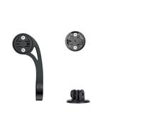 Lagomloot Support d'ordinateur de vélo, compatible avec Garmin pour Edge 25 130 200 500-530 800-830 GPS, support en nylon avec support de caméra pour guidon de 31 mm