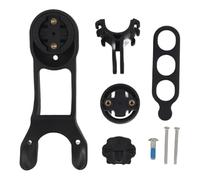 Lagomloot Support d'ordinateur de vélo en alliage d'aluminium pour Garmin Bryton Cateye, compatible avec vélo de route H11 H36, noir