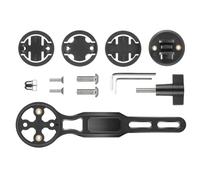 Lagomloot Support d'ordinateur de vélo, support d'extension PA pour Garmin Edge 20/25/200/500/510/520/800/810/820/1000/1030, pour Bryton Rider & Cateye, noir