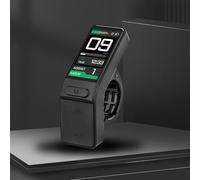 Lagomloot SW102-T Écran couleur LCD pour vélo électrique BAFANG BBS01 BBS02 HD moteurs 24 V-48 V, IP65 étanche ABS PC guidon mètre noir