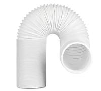 Lagomloot Tuyau d'échappement portable pour climatiseur, conduit extensible en PVC avec fil d'acier et anneau de serrage, compatible avec les unités Midea 13 cm 15 cm
