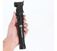 Lagomloot Vélo portable, 80 PSI haute pression pour Mini Air avec valve américaine/française, pour vélo de route, VTT, football, basket-ball