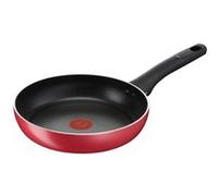 Lagostina Cuisine méditerranéenne Poêle antiadhésive en aluminium Ø 26 cm, induction, gaz et four, avec indicateur de cuisson thermo-Signal, revêtement Titanium Easy, poignée ergonomique en Bakelite