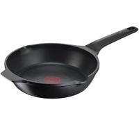 Lagostina Aroma Poêle antiadhésive, poêle en aluminium moulé sous pression Ø 24 cm, poêle à induction, gaz et four avec indicateur de cuisson thermo-Signal et revêtement titane pour maintenir la