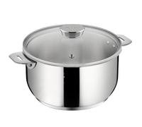 Lagostina Casserole Salvaspazio+ 16 cm en inox – sans poignée, avec couvercle